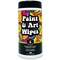 Paint & Art Wipes Paint Remover Wipes Cleaner Epoxy Glue Stains Latex, Acrylic Hand Cleaner and Plastic, Metal or Wood Surfaces, Floors, Brushes, Flat Paint Heavy Duty Cleaning